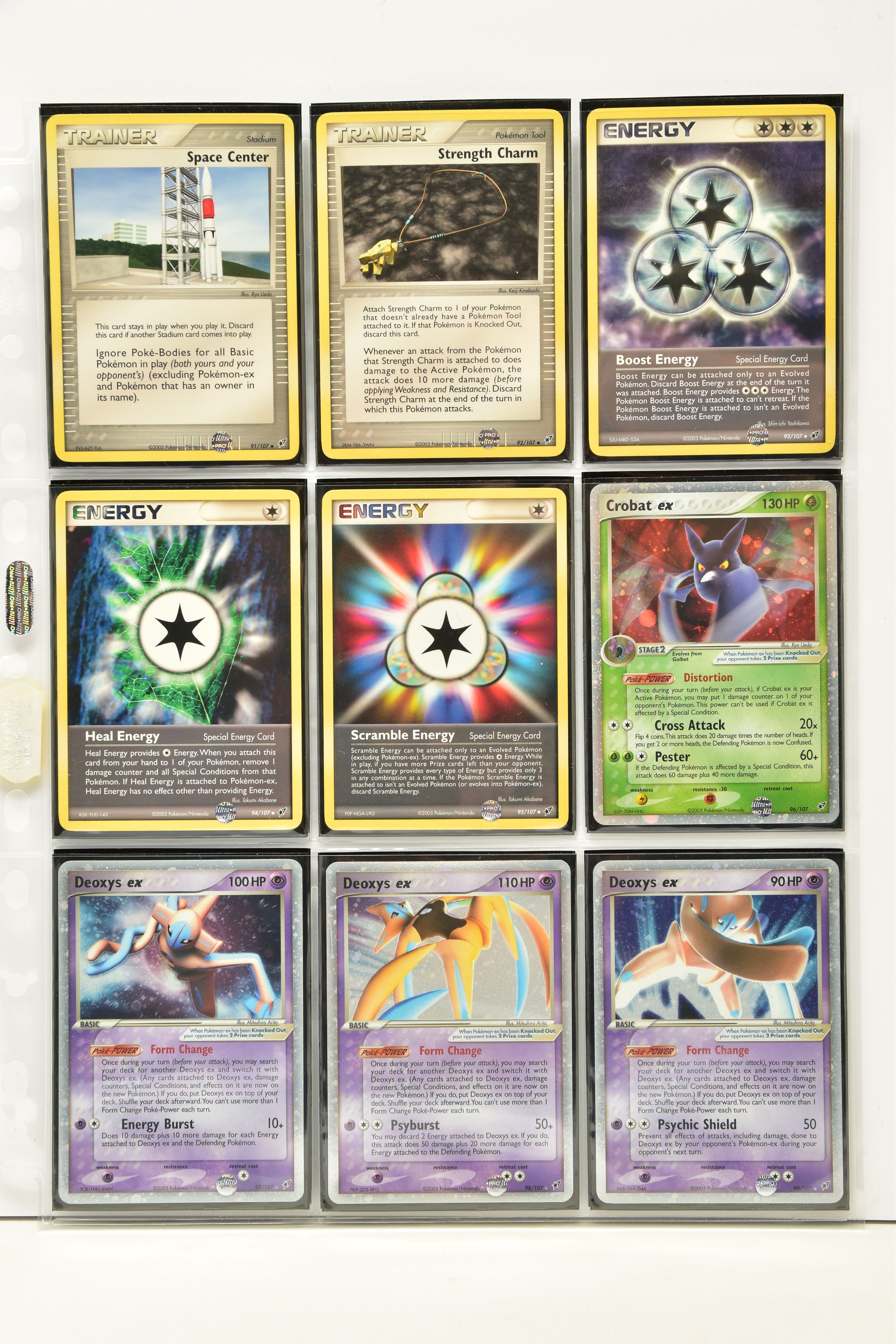 COMPLETE POKEMON EX DEOXYS SET, all cards are present (including all gold star cards and Raikou - Image 11 of 12