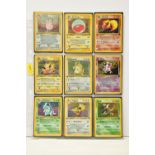 COMPLETE POKEMON JUNGLE FIRST EDITION SET, all cards are present, genuine and are all in excellent