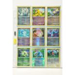 COMPLETE POKEMON MYSTERIOUS TREASURES REVERSE HOLO SET, all cards are present (cards 121-124 don’t