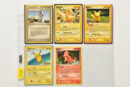 COLLECTION OF POKEMON PROMO CARDS, cards include Space Center 91/107 (10th Anniversary), Pikachu 012