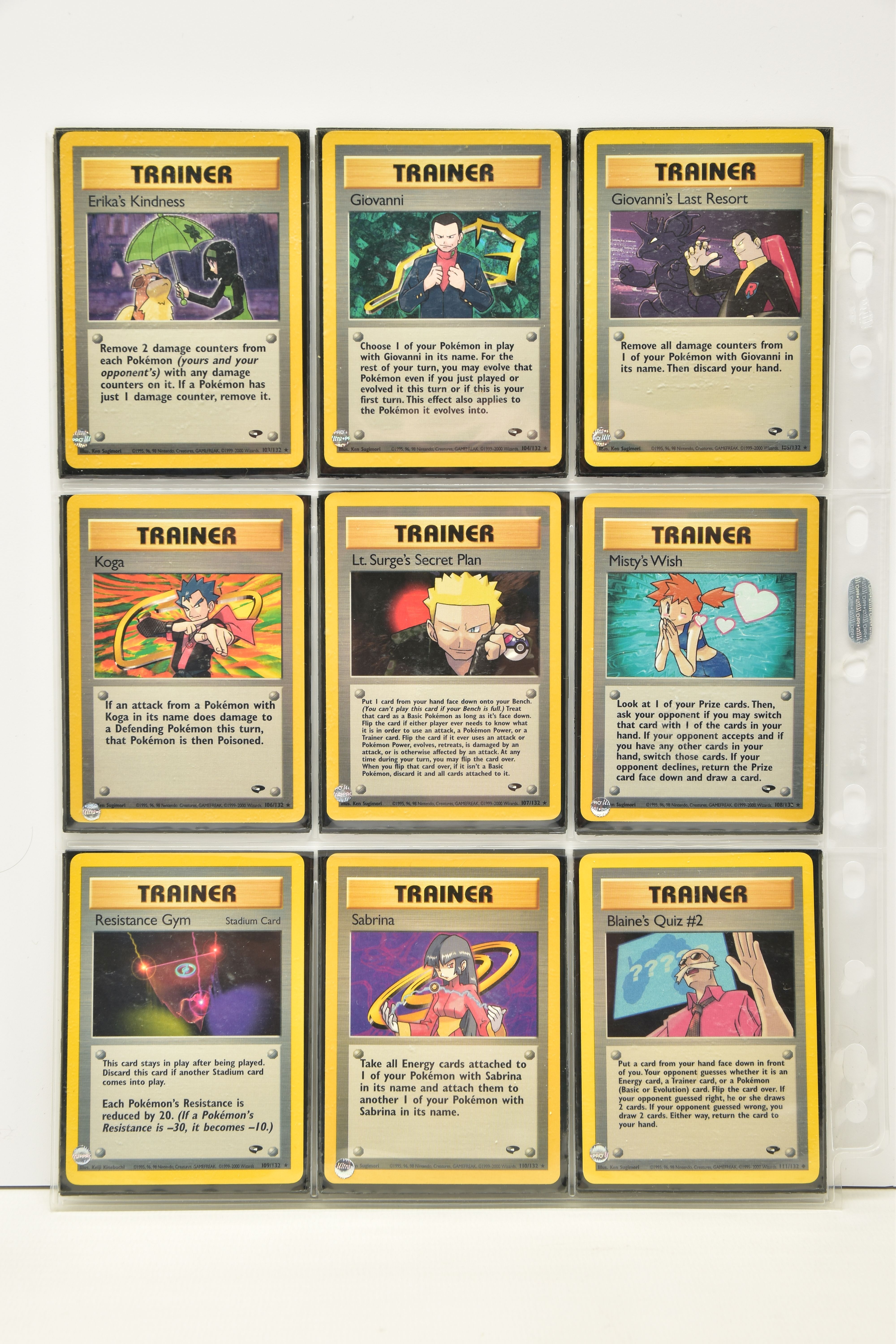 COMPLETE POKEMON GYM CHALLENGE SET, all cards are present, genuine and are all in near mint to - Image 13 of 16