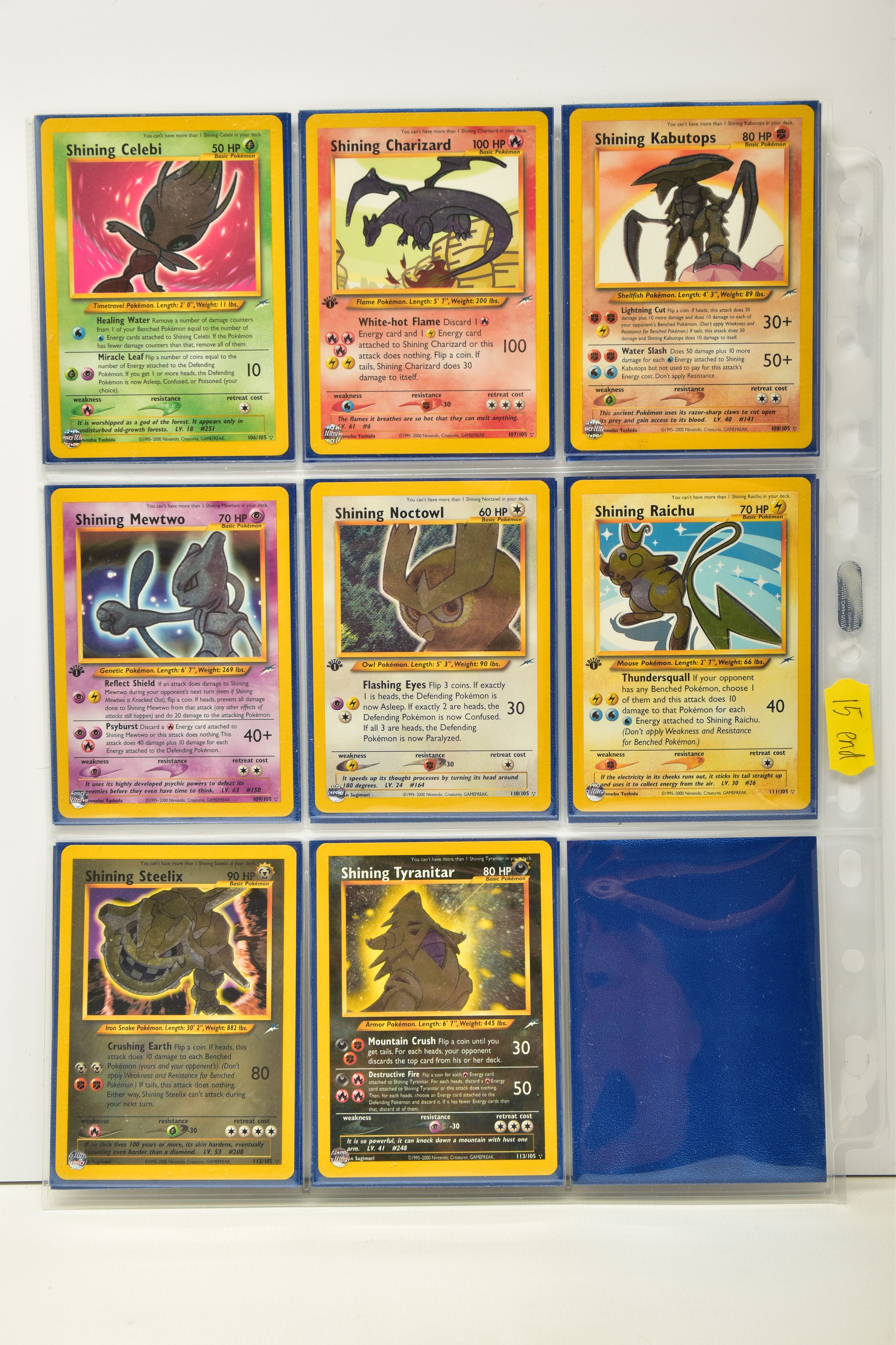 COMPLETE POKEMON NEO DESTINY SET ALMOST ALL FIRST EDITION, all cards are present (including all - Image 13 of 13