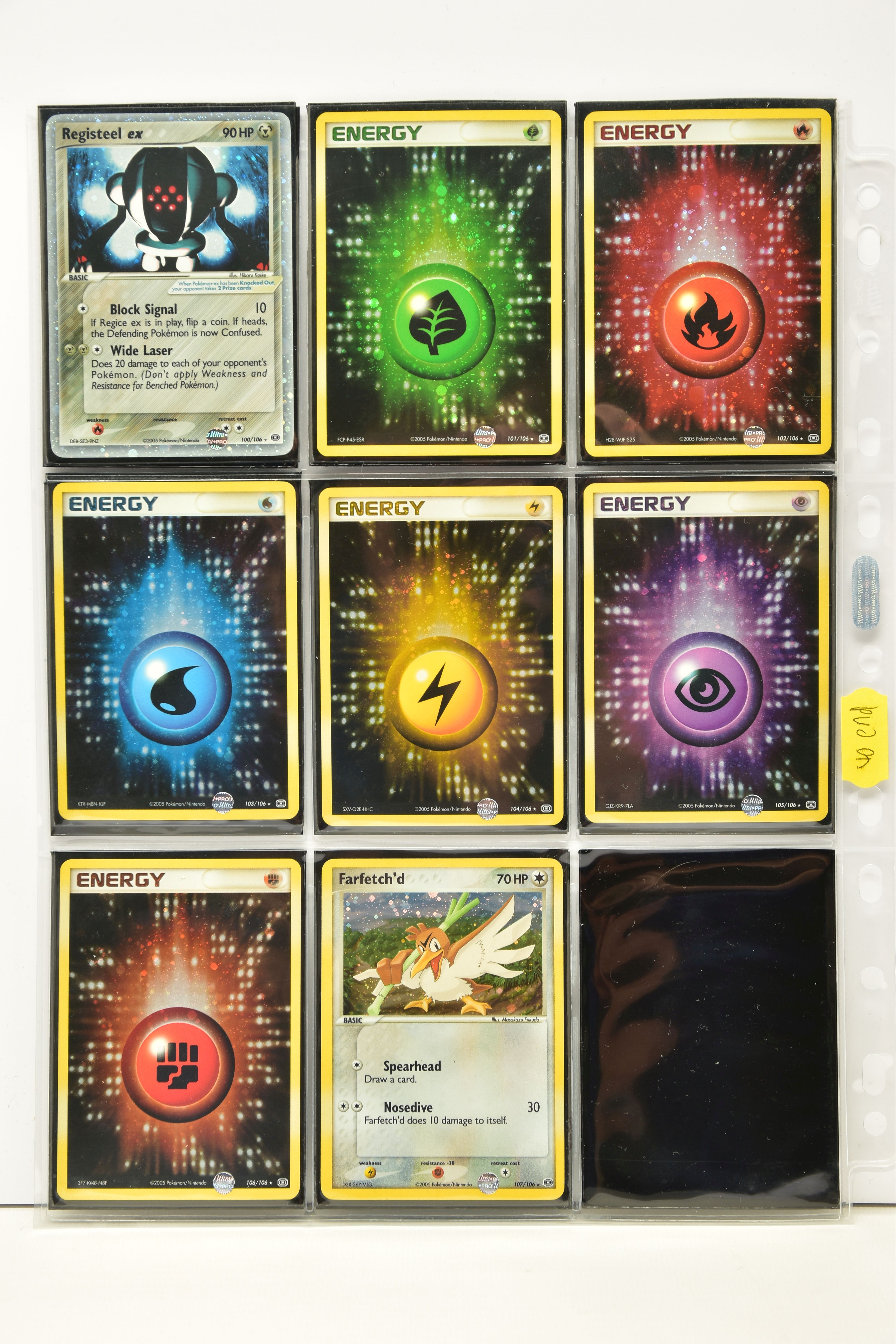 COMPLETE POKEMON EX EMERALD SET, all cards are present (including Farfetch’d 107/106), genuine, - Image 12 of 12