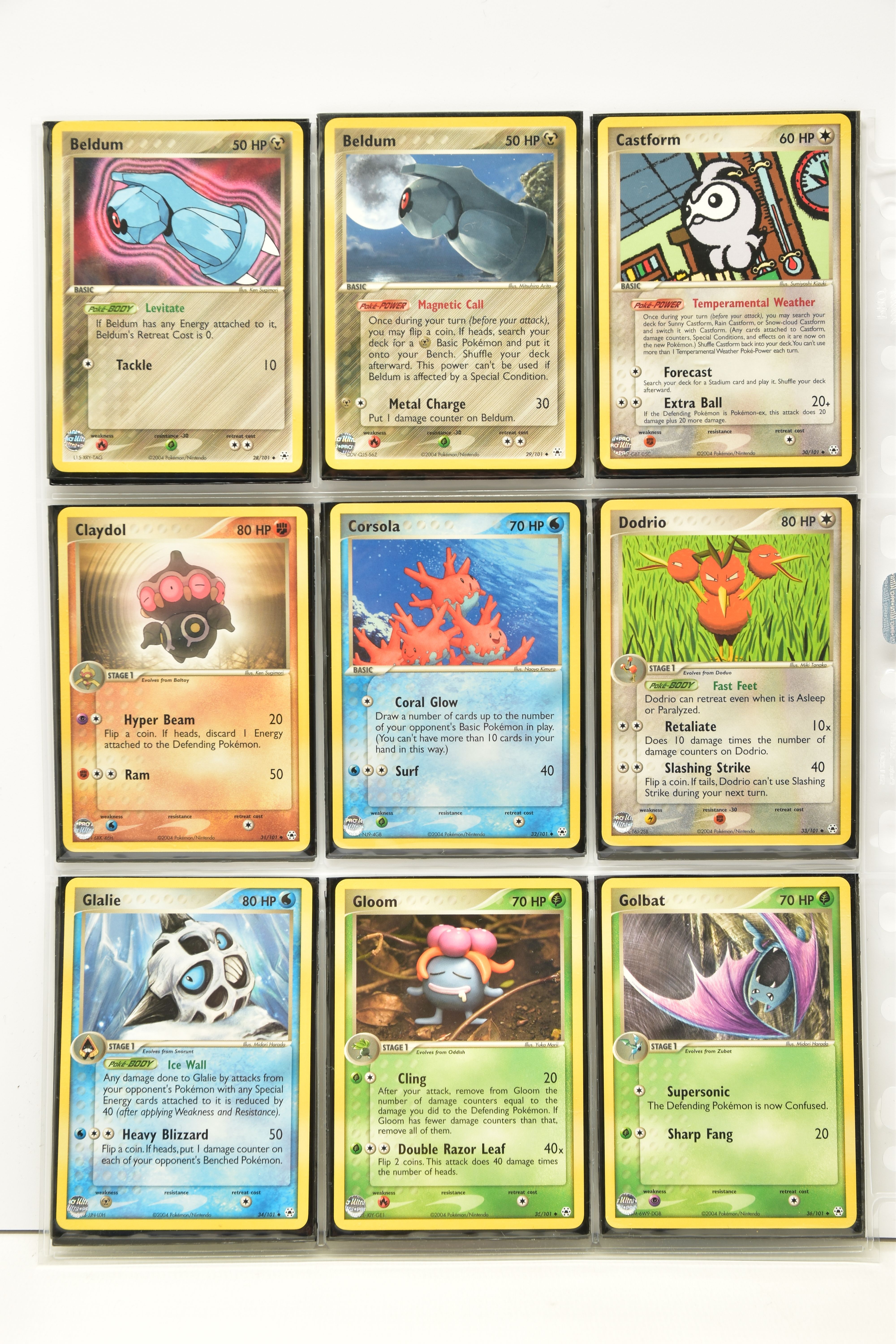 COMPLETE POKEMON EX HIDDEN LEGENDS SET, all cards are present (including Groudon 102/101), - Image 4 of 12