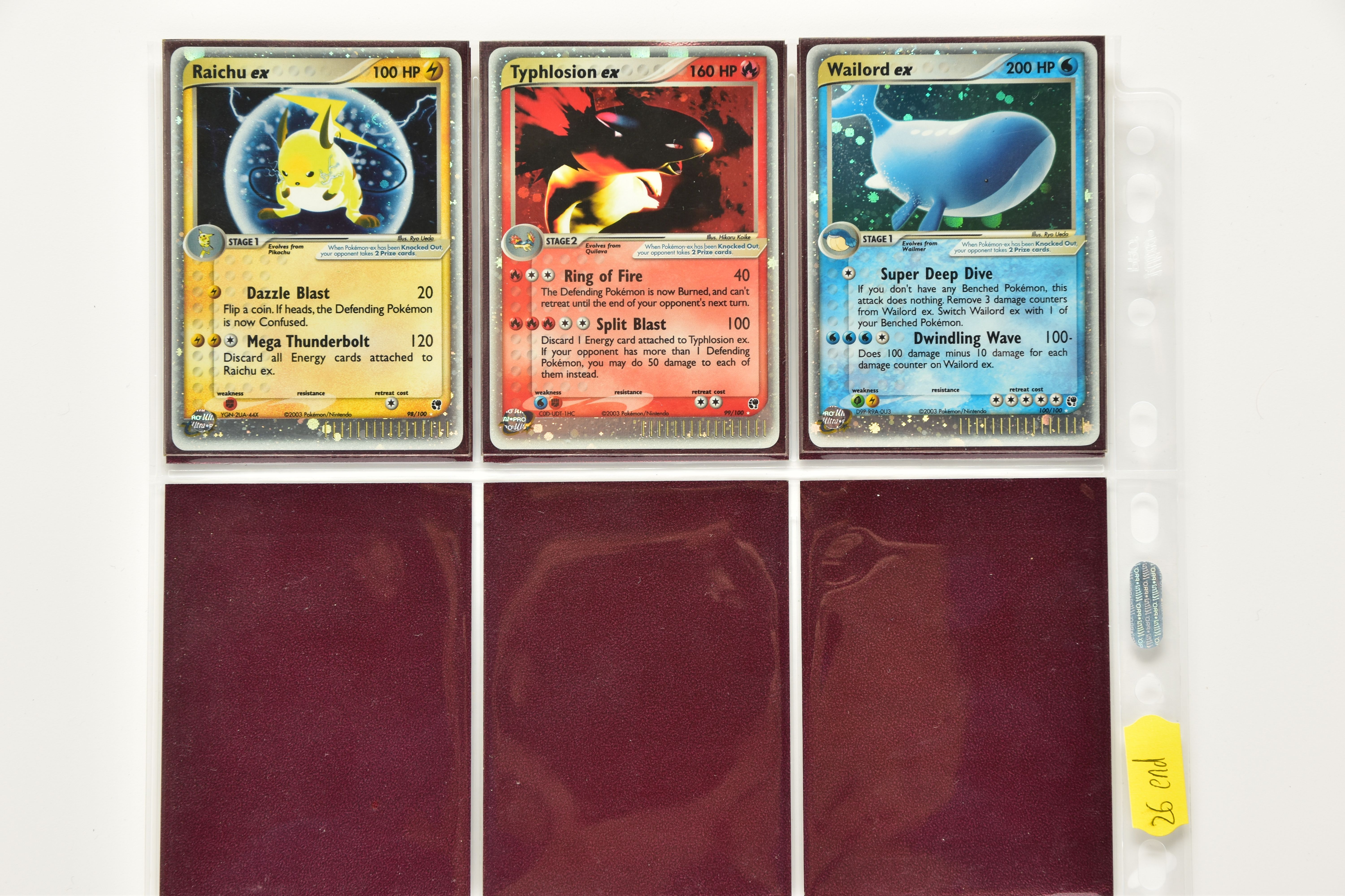 COMPLETE POKEMON EX SANDSTORM SET, all cards are present, genuine, and are all in near mint to - Image 12 of 12