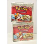 TWO POKEMON EMERGING POWERS FACTORY SEALED BOOSTER BOXES, seals have some minuscule sized holes, but