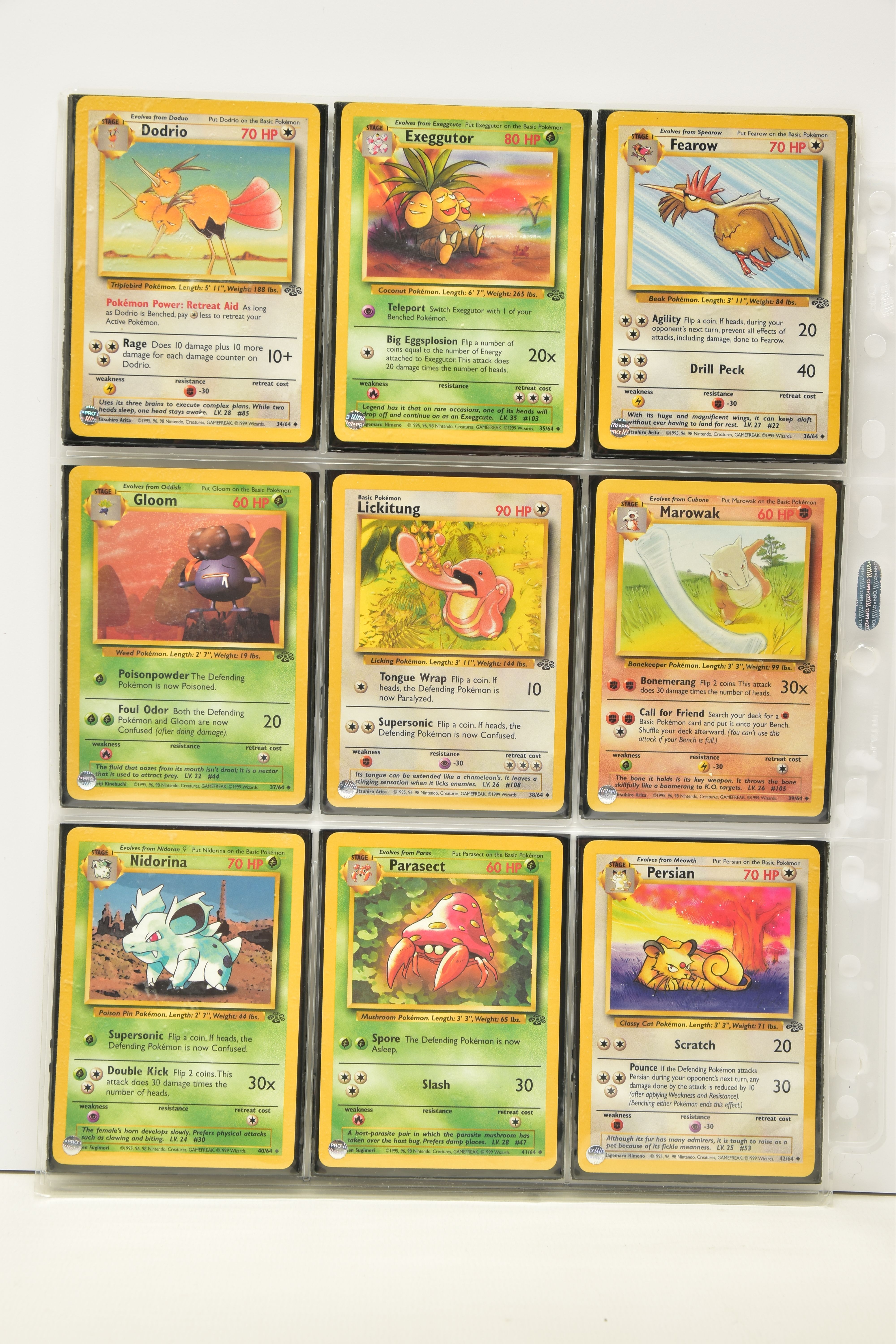 COMPLETE POKEMON JUNGLE SET, all cards are present, genuine and are all in near mint to mint - Image 5 of 8