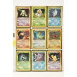 COMPLETE POKEMON TEAM ROCKET FIRST EDITION SET, all cards are present (including Dark Raichu 83/82),