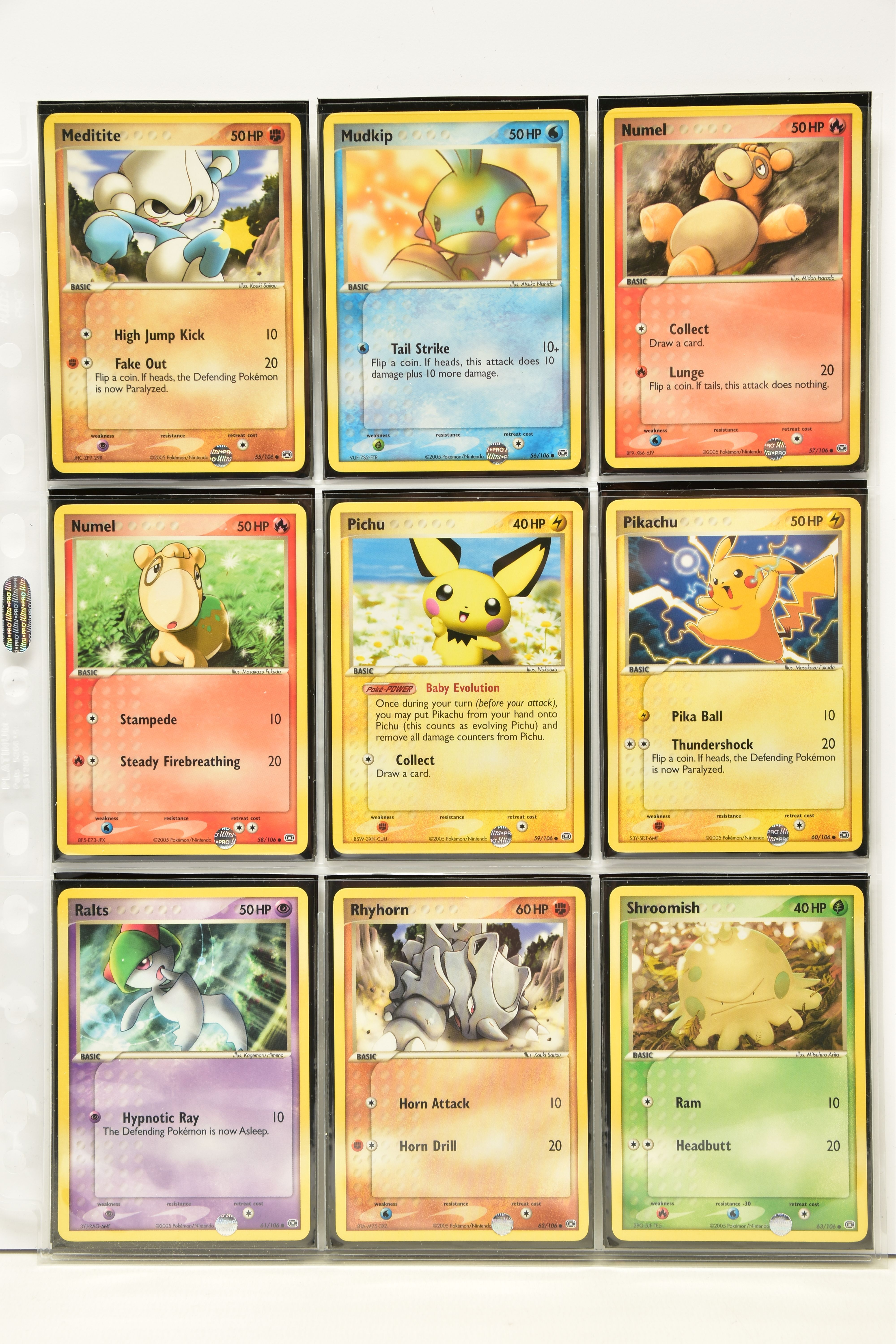 COMPLETE POKEMON EX EMERALD SET, all cards are present (including Farfetch’d 107/106), genuine, - Image 7 of 12