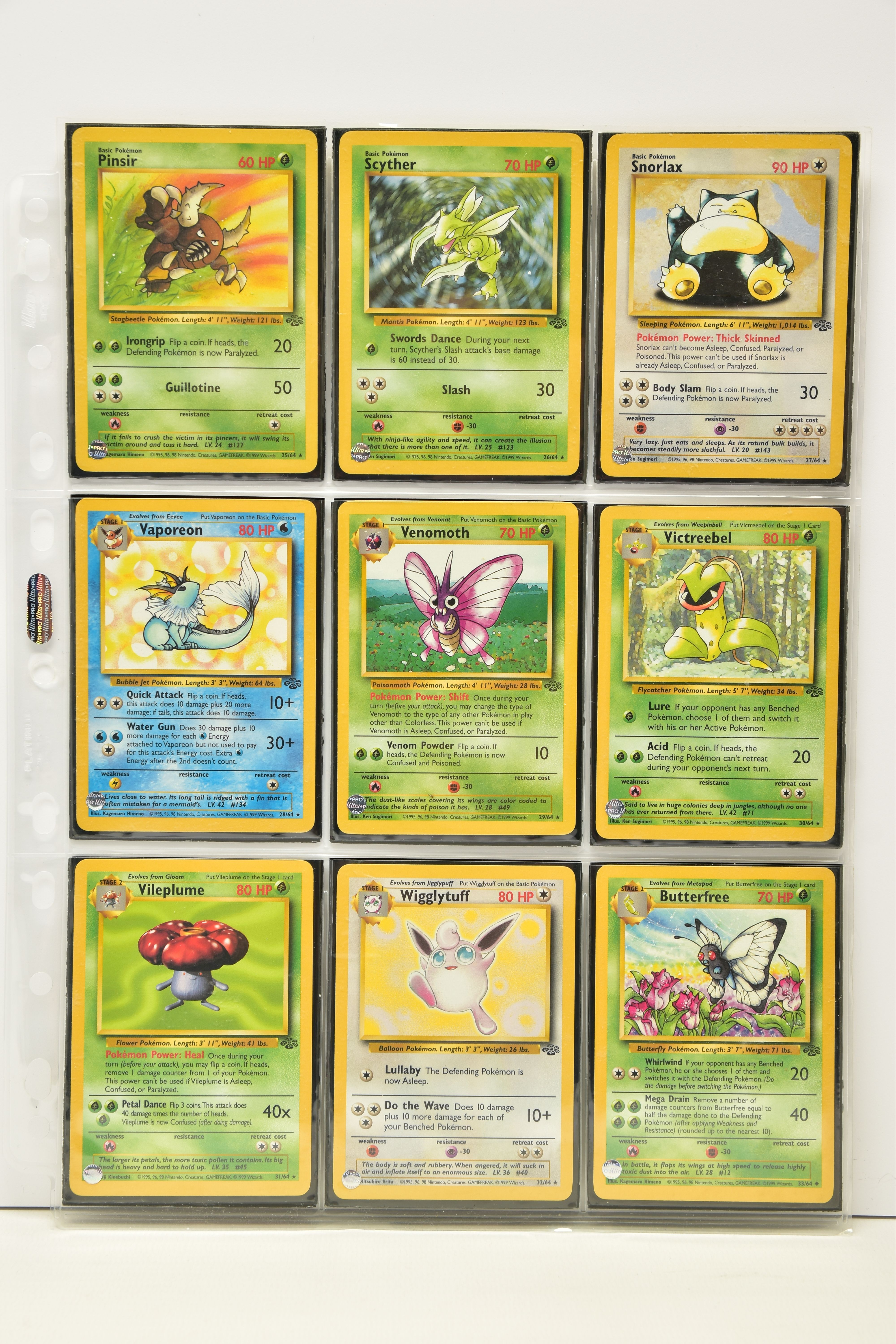 COMPLETE POKEMON JUNGLE SET, all cards are present, genuine and are all in near mint to mint - Image 4 of 8