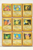 WORLD PIKACHU COLLECTION AND ENERGY PROMO CARDS, the complete Pokemon World Pikachu collection,