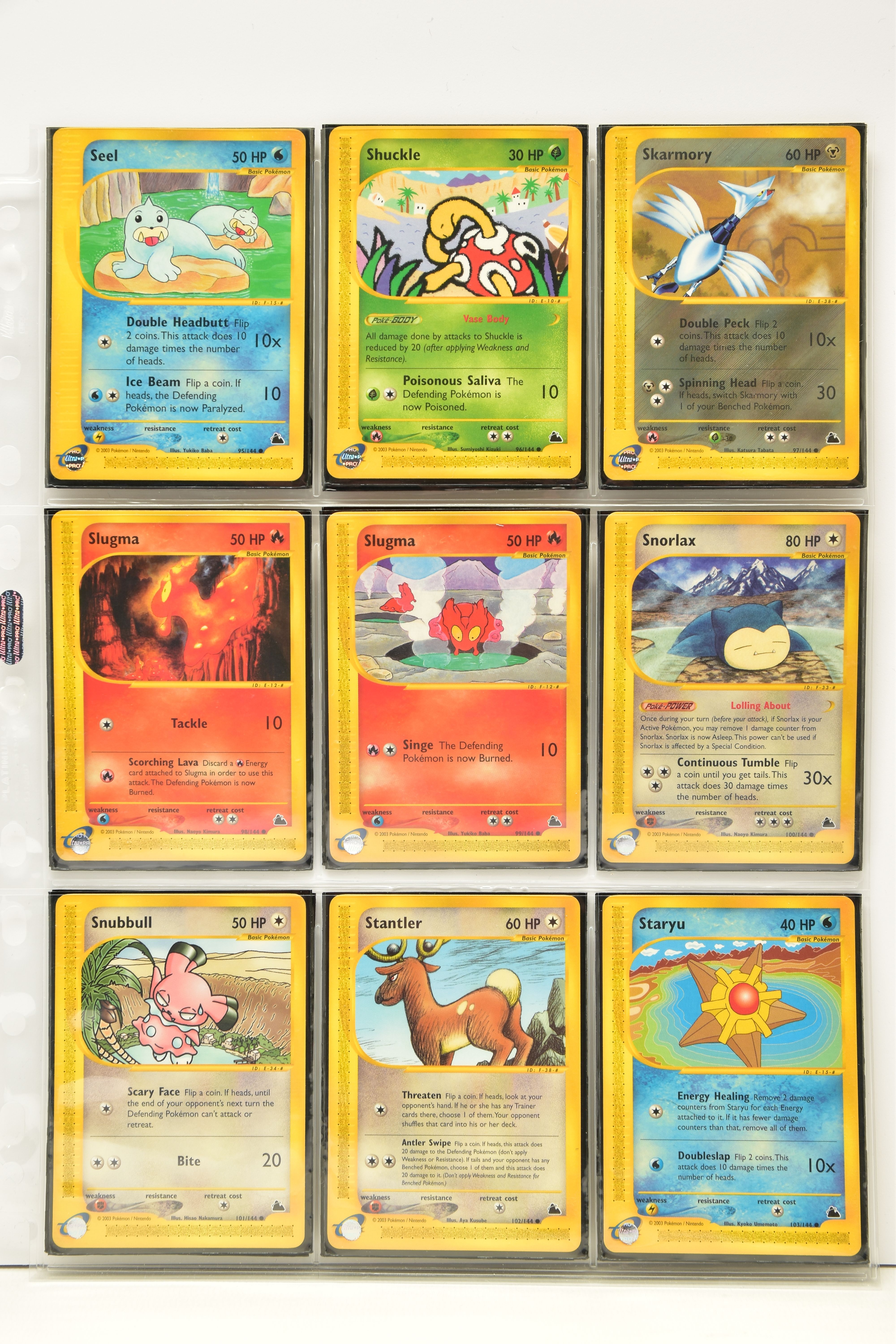 COMPLETE POKEMON SKYRIDGE SET, all cards are present (including all holo cards, Celebi 145/144, - Image 15 of 21