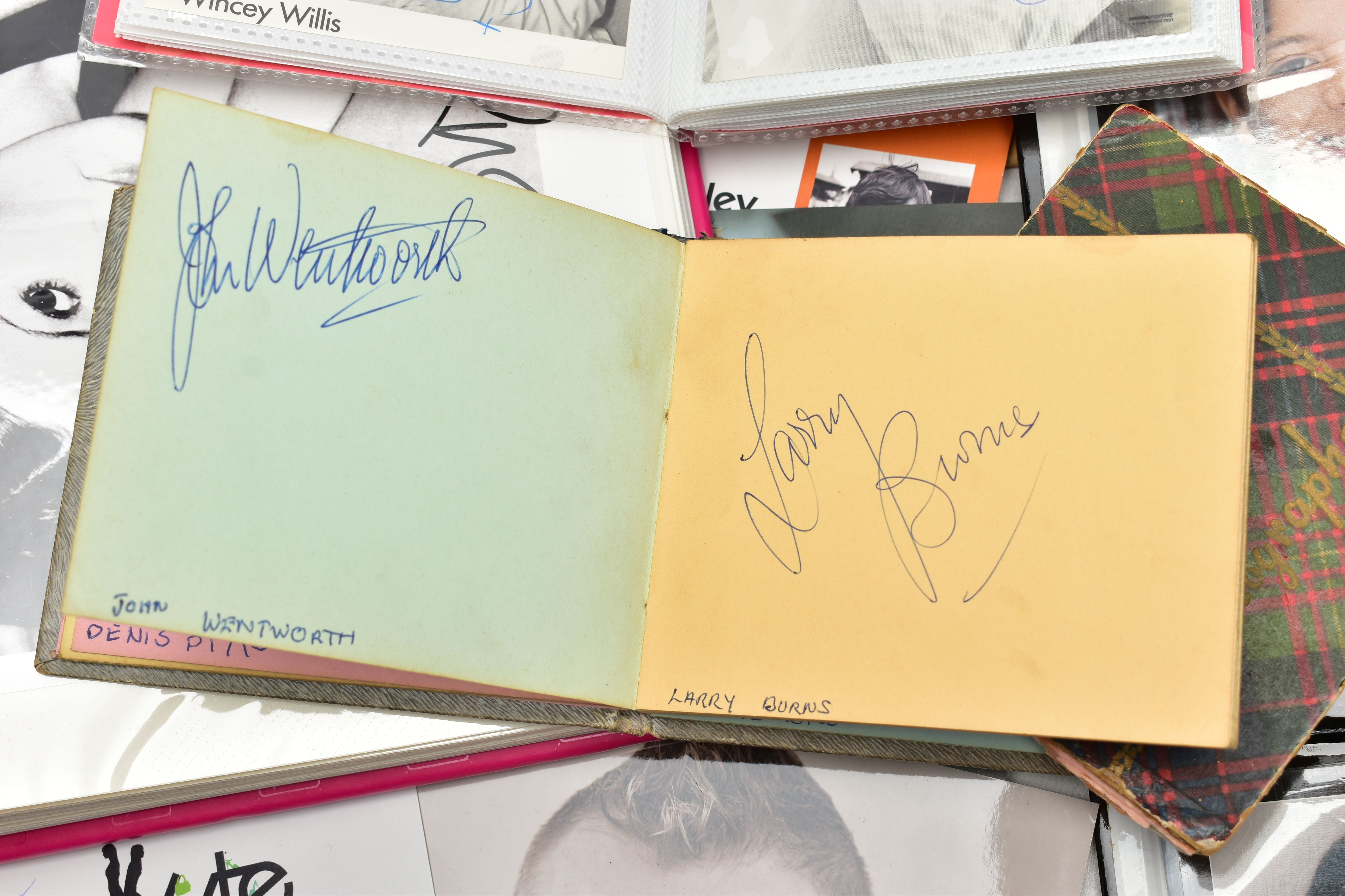 SHOWBIZ AUTOGRAPHS, a large collection of autographs, signed photographs and mixed ephemera from - Image 10 of 48