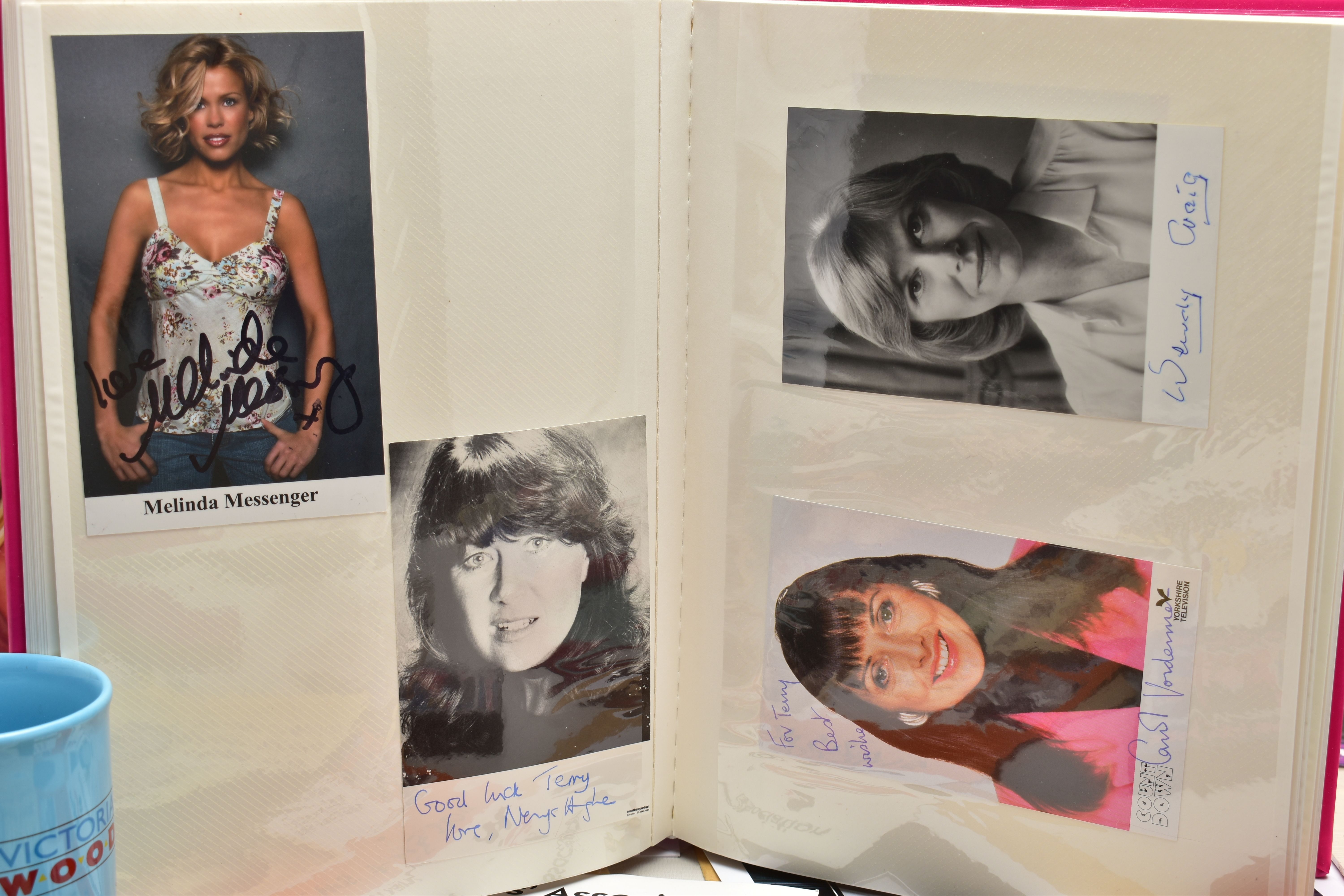 SHOWBIZ AUTOGRAPHS, a large collection of autographs, signed photographs and mixed ephemera from - Image 43 of 48