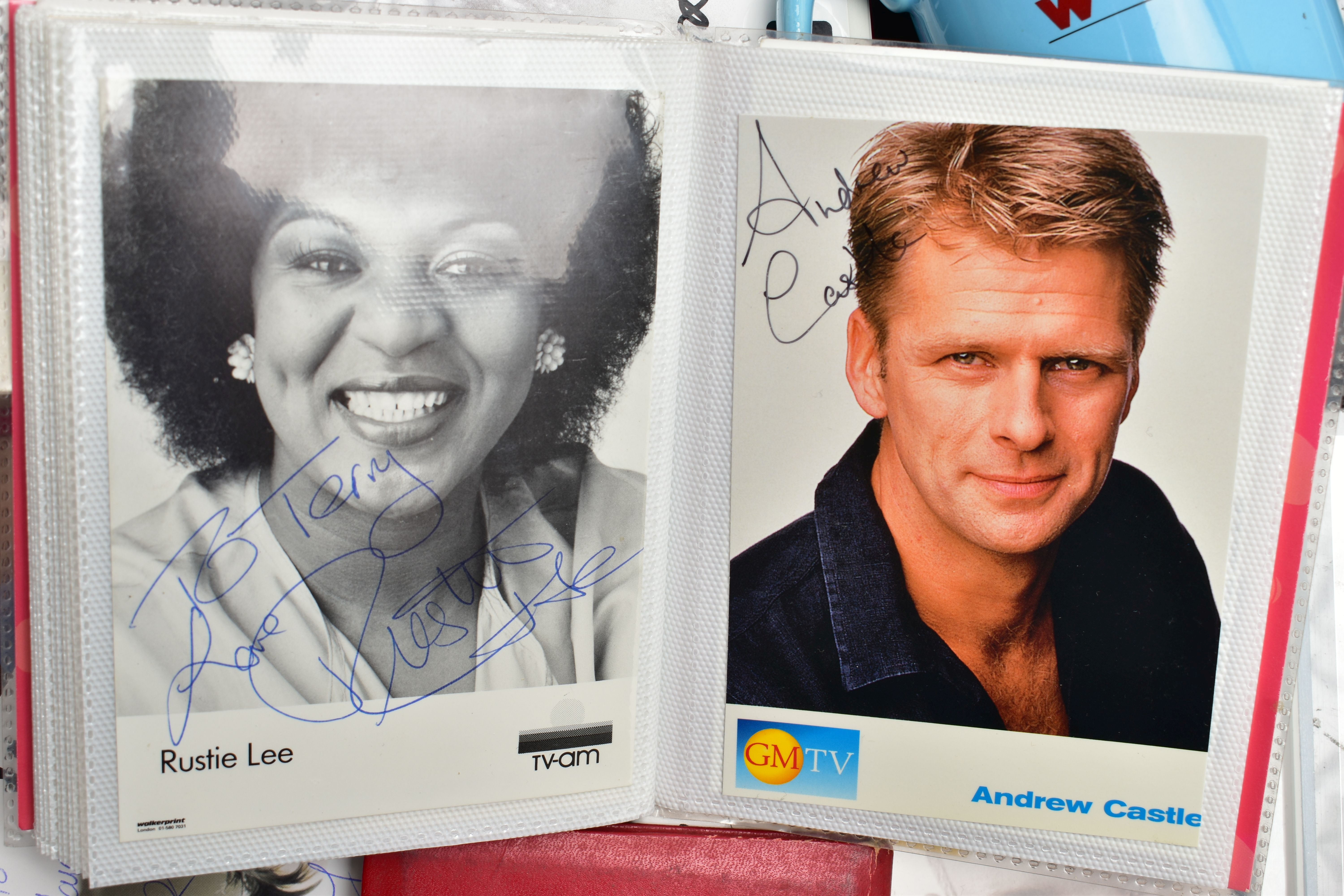 SHOWBIZ AUTOGRAPHS, a large collection of autographs, signed photographs and mixed ephemera from - Image 37 of 48