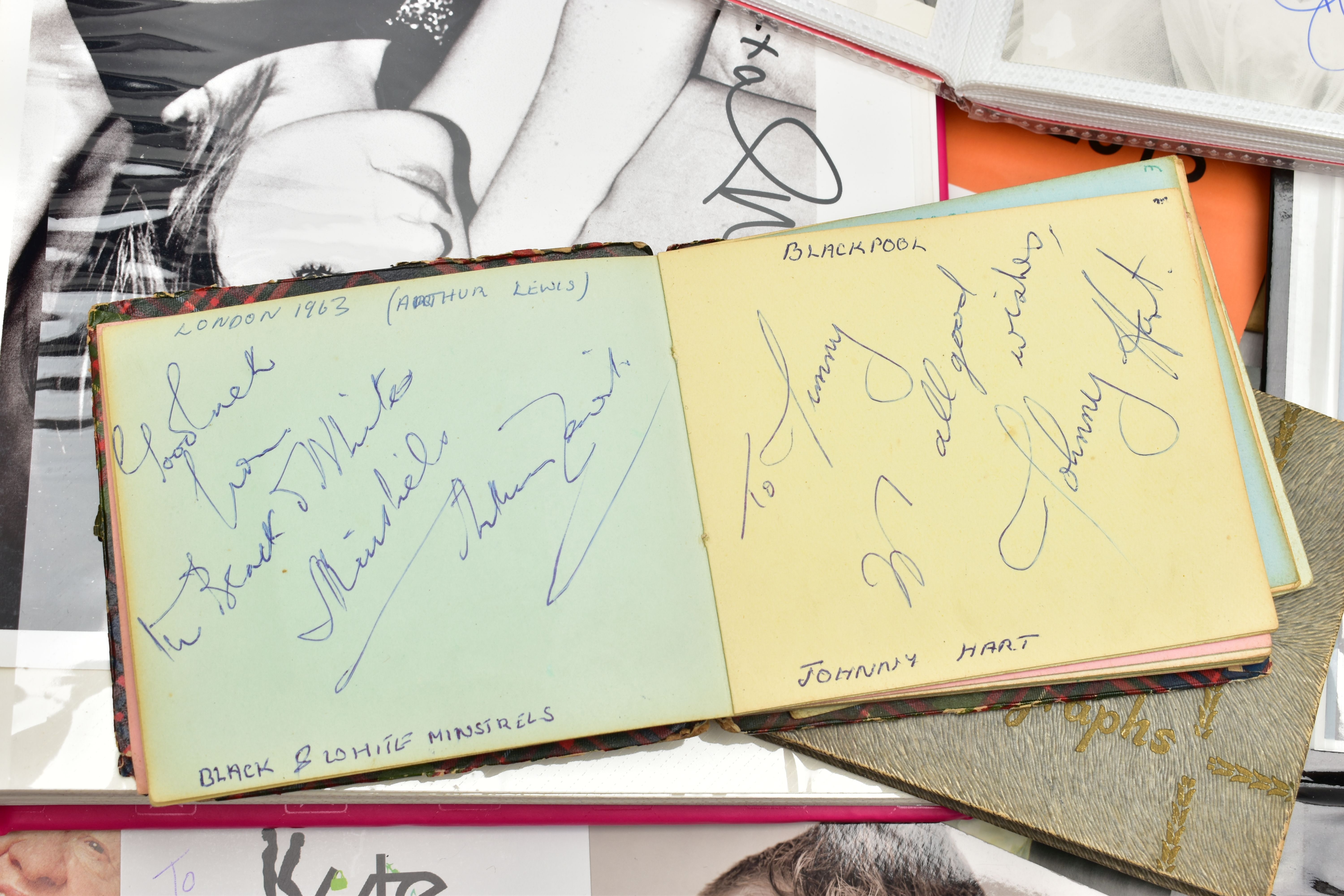 SHOWBIZ AUTOGRAPHS, a large collection of autographs, signed photographs and mixed ephemera from - Image 18 of 48