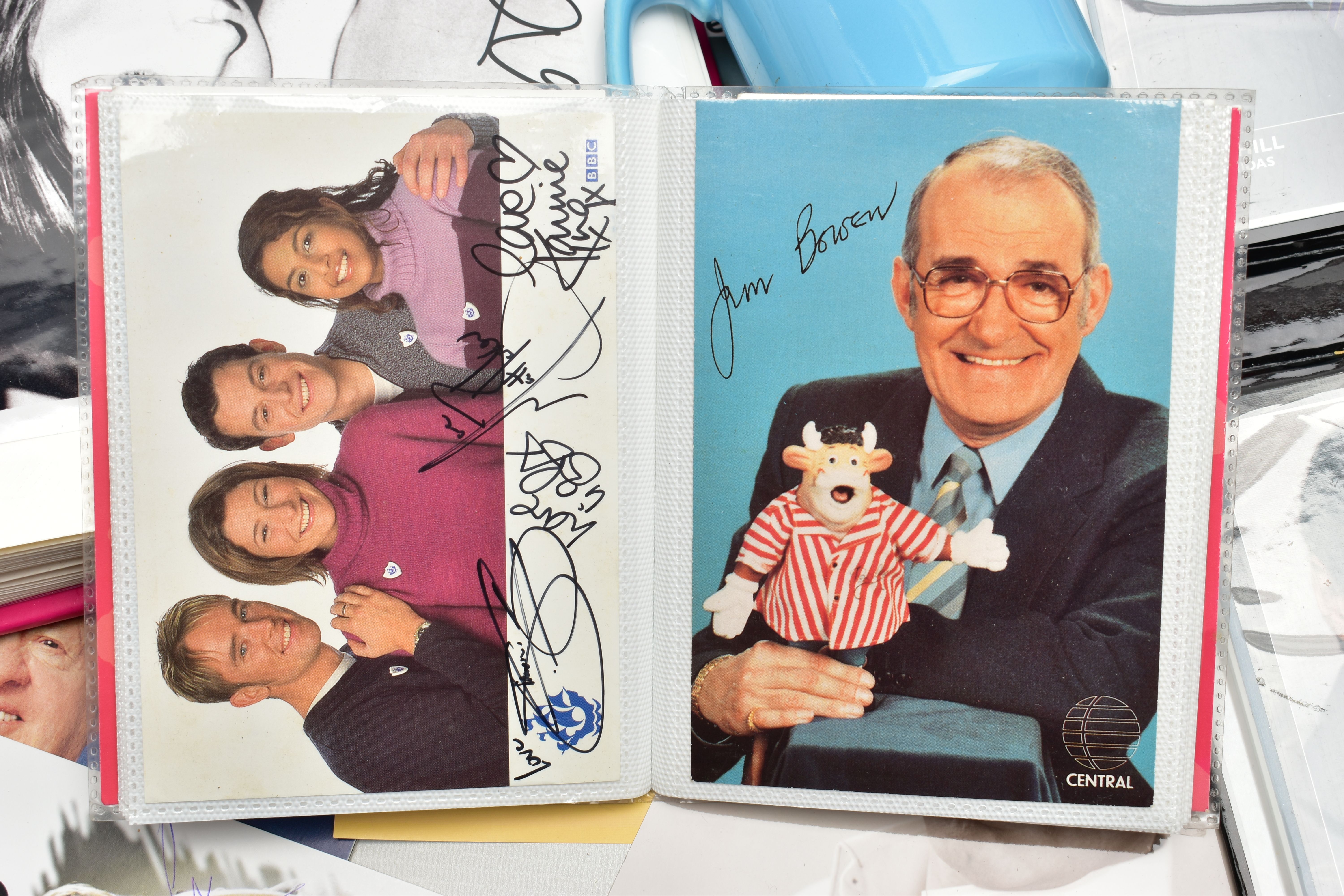 SHOWBIZ AUTOGRAPHS, a large collection of autographs, signed photographs and mixed ephemera from - Image 32 of 48