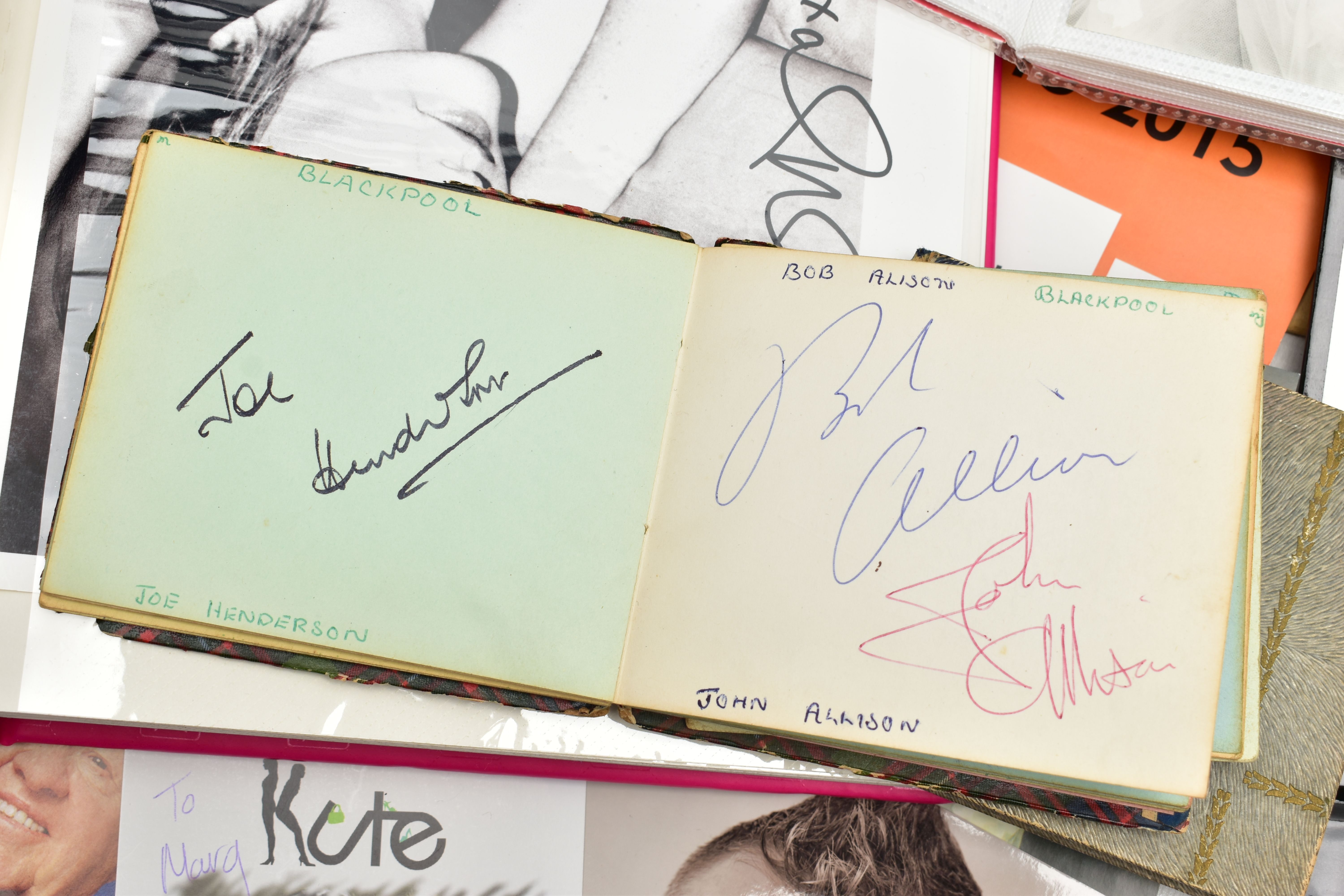 SHOWBIZ AUTOGRAPHS, a large collection of autographs, signed photographs and mixed ephemera from - Image 22 of 48