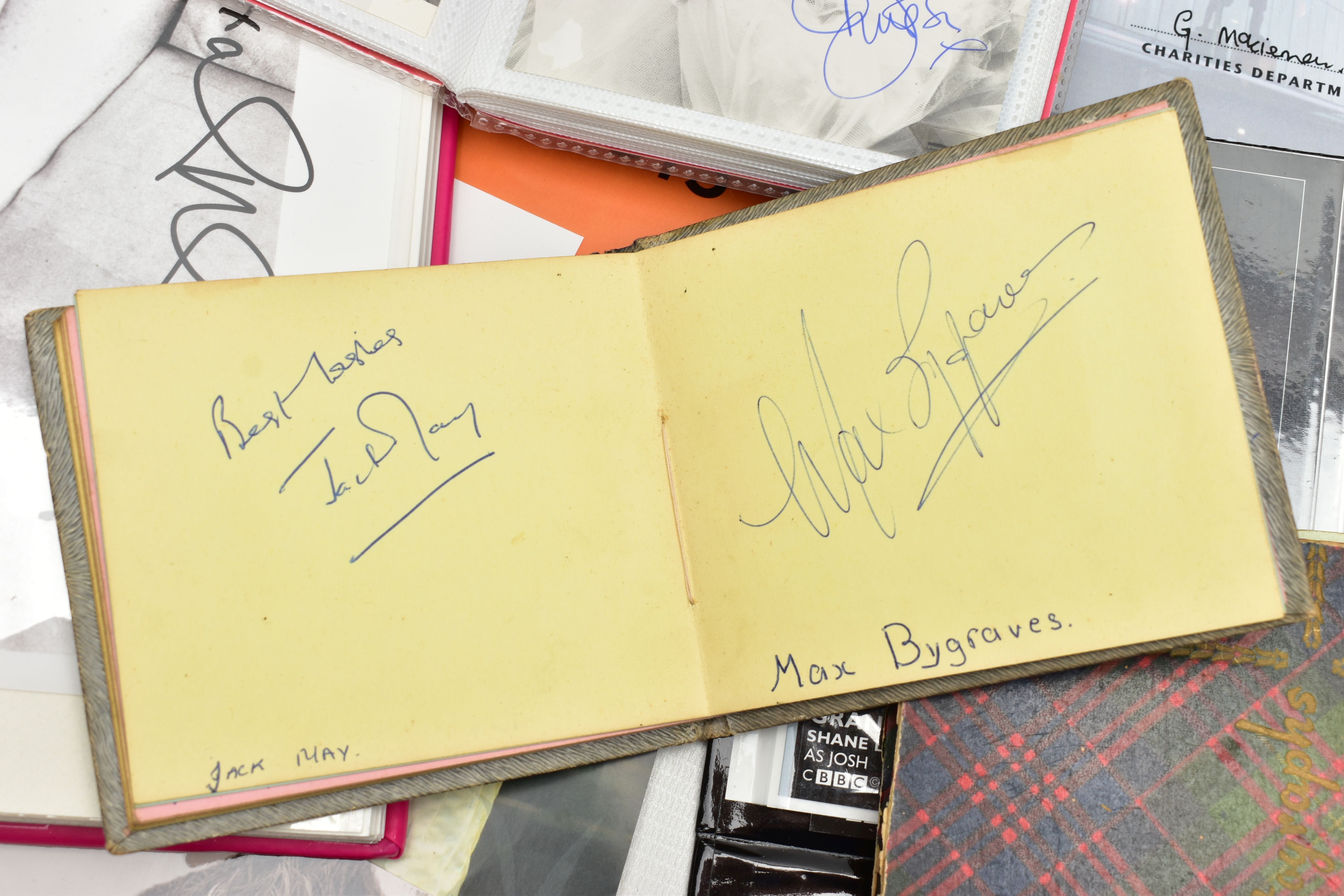 SHOWBIZ AUTOGRAPHS, a large collection of autographs, signed photographs and mixed ephemera from - Image 17 of 48