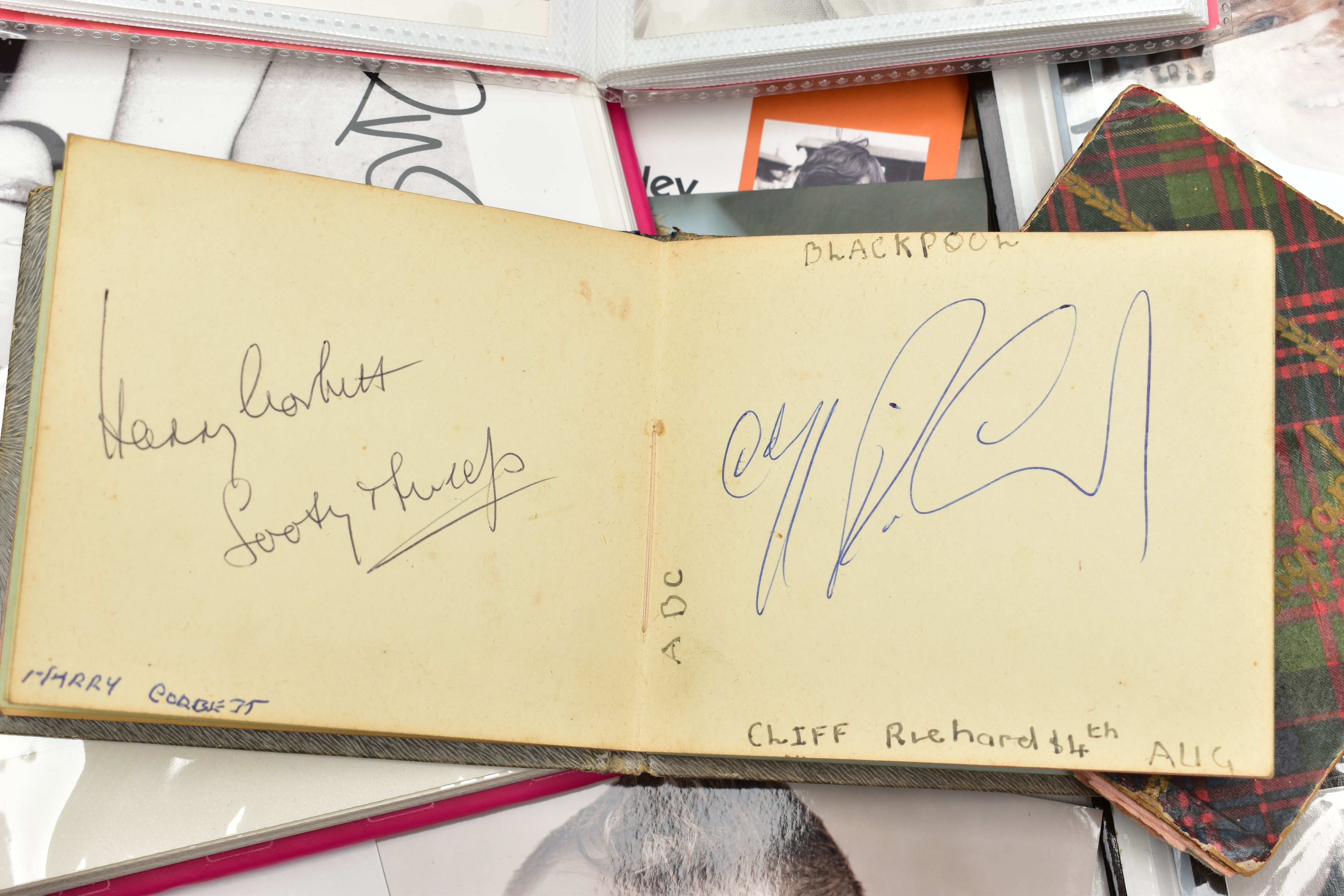SHOWBIZ AUTOGRAPHS, a large collection of autographs, signed photographs and mixed ephemera from - Image 14 of 48