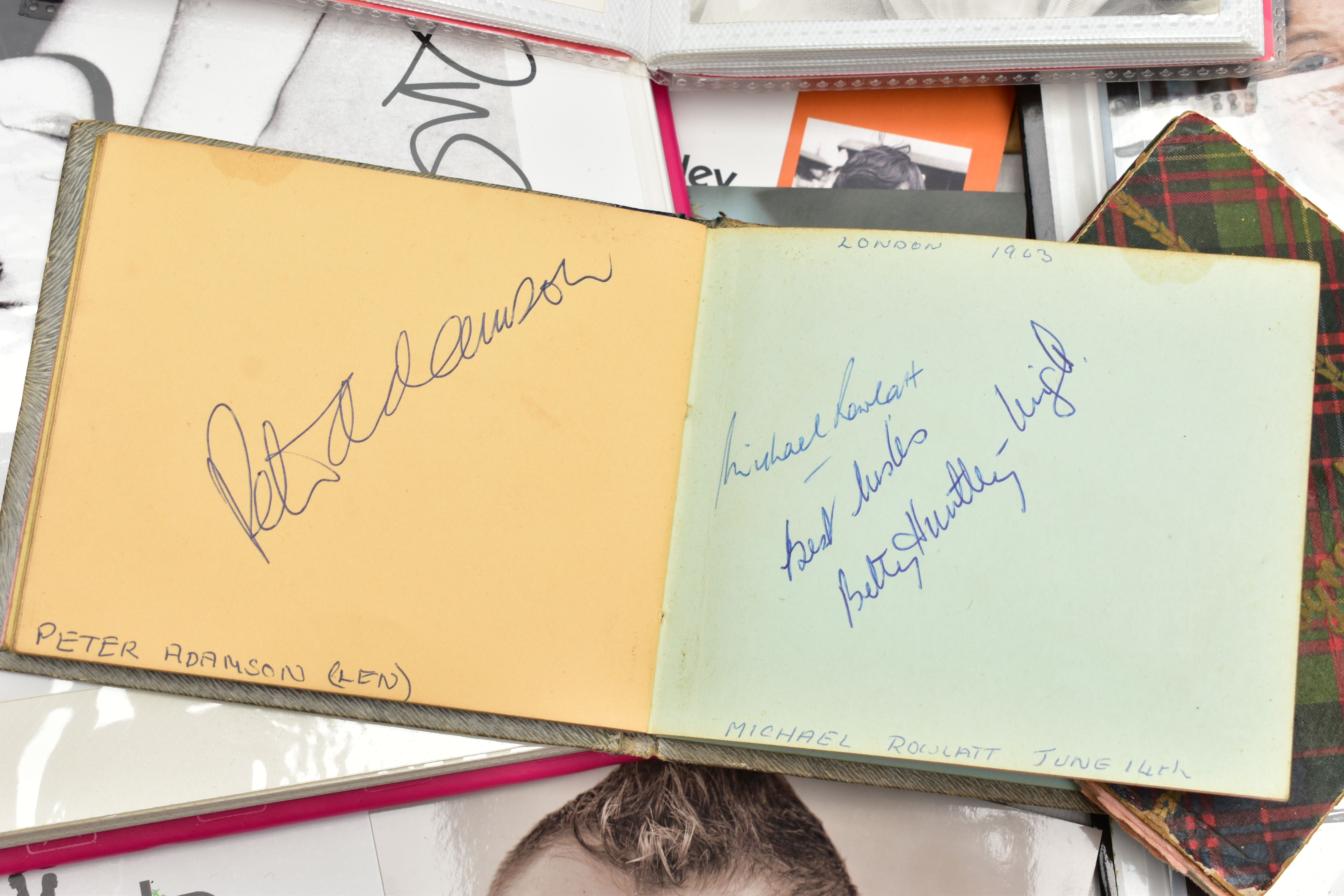 SHOWBIZ AUTOGRAPHS, a large collection of autographs, signed photographs and mixed ephemera from - Image 15 of 48