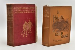 EXPLORATION, two titles, Frederick Vaughan Kirby, F.Z.S. (Maqaqamba) IN HAUNTS OF WILD GAME, A