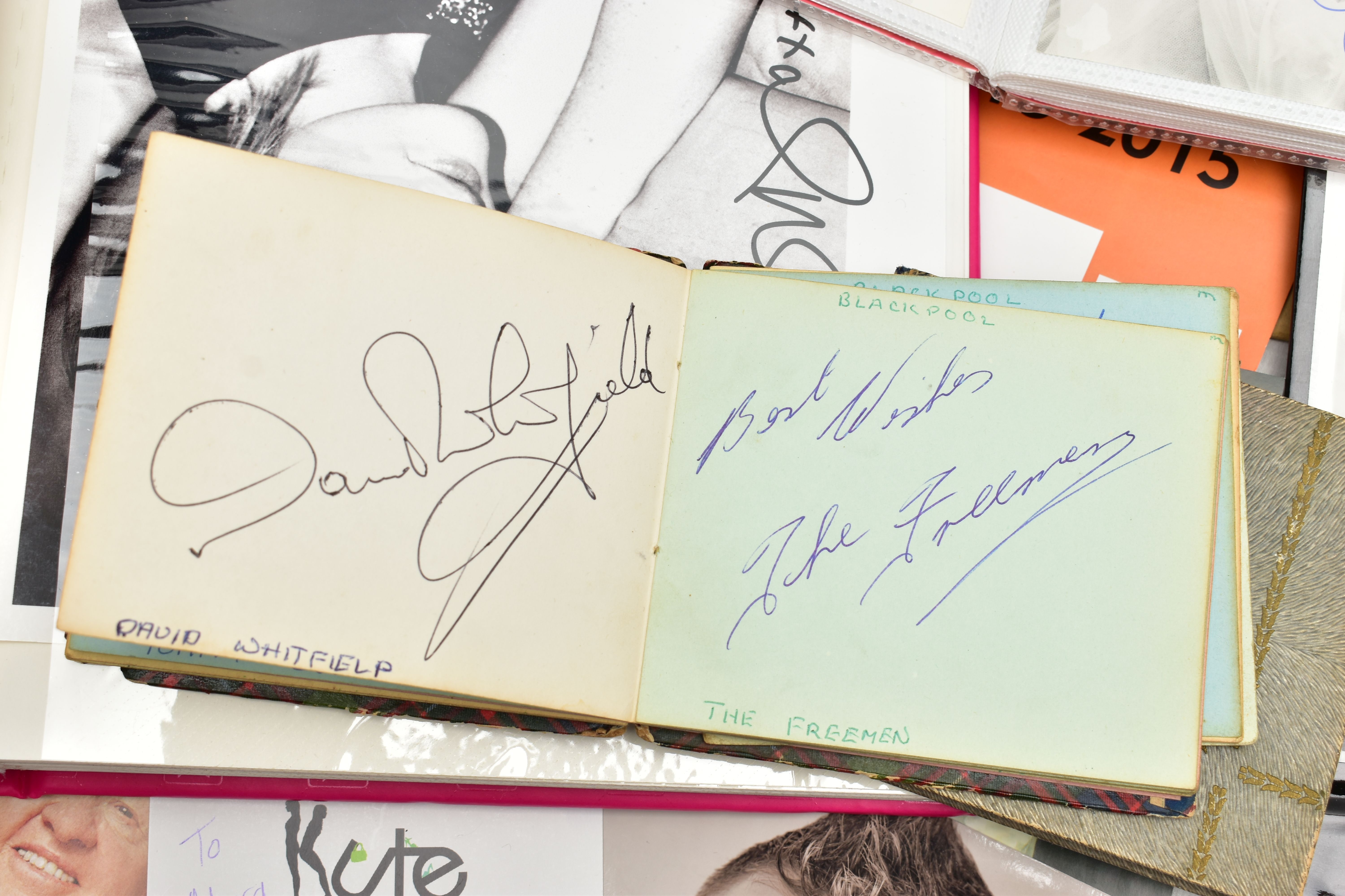 SHOWBIZ AUTOGRAPHS, a large collection of autographs, signed photographs and mixed ephemera from - Image 21 of 48