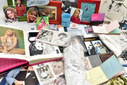 SHOWBIZ AUTOGRAPHS, a large collection of autographs, signed photographs and mixed ephemera from