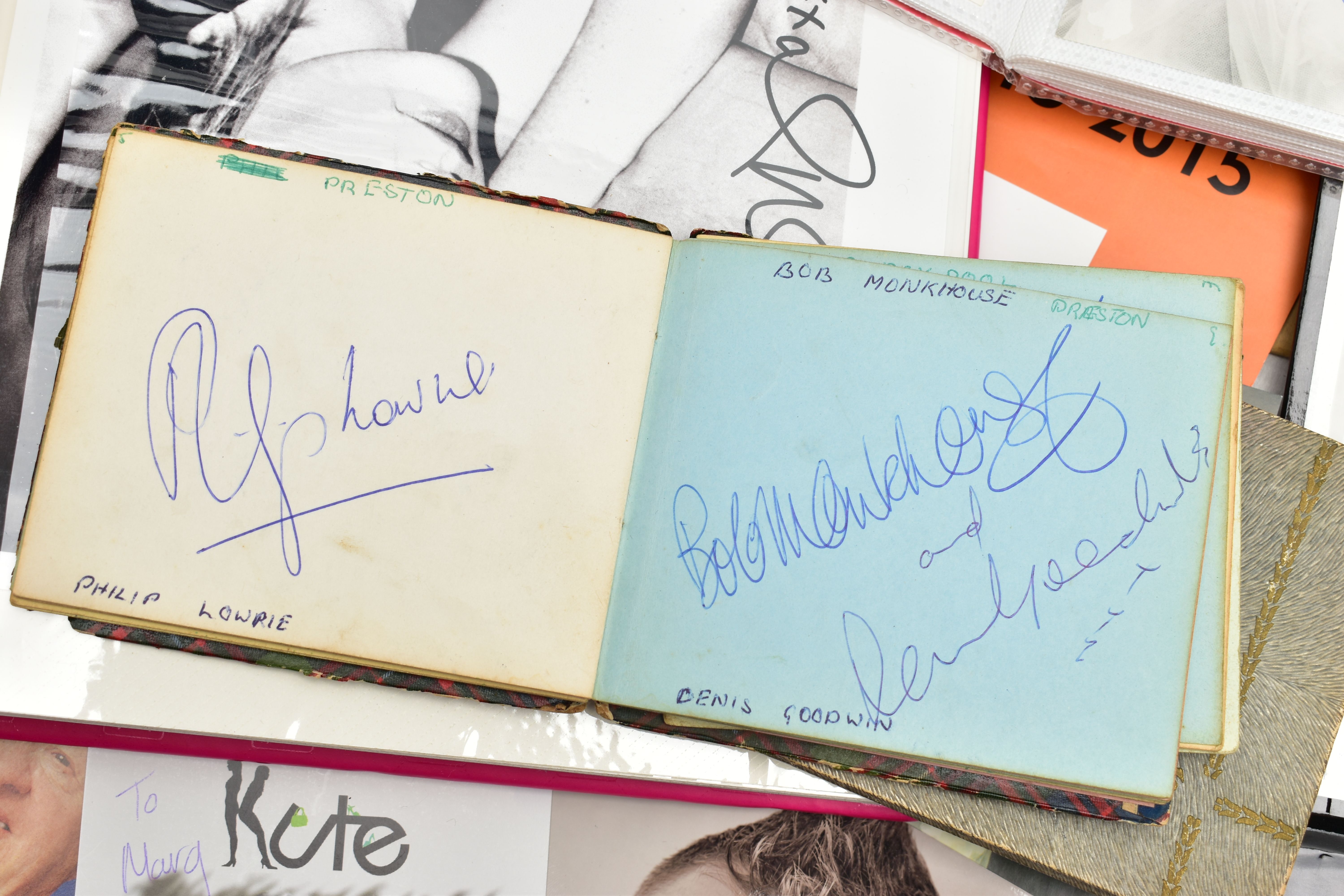 SHOWBIZ AUTOGRAPHS, a large collection of autographs, signed photographs and mixed ephemera from - Image 23 of 48