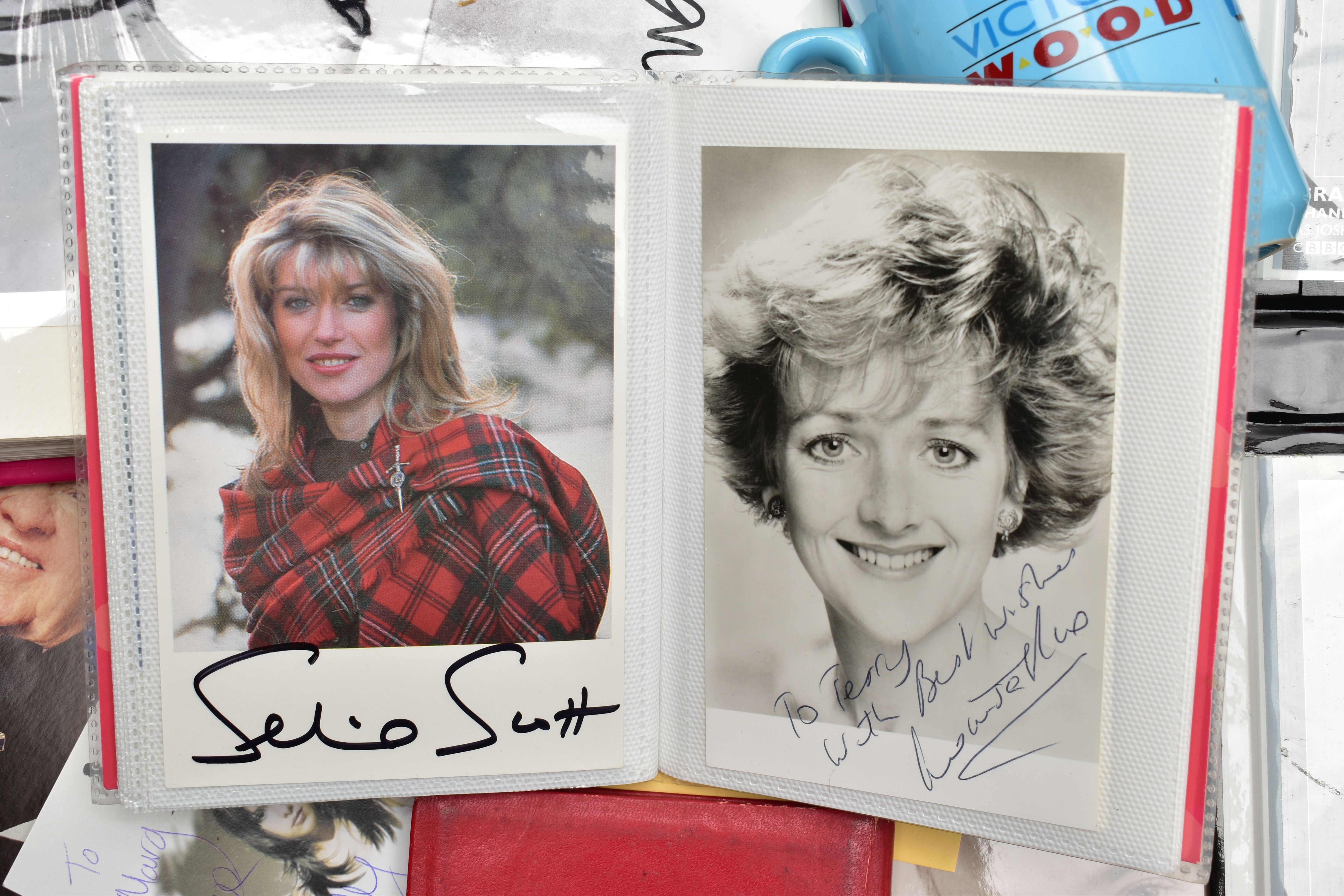 SHOWBIZ AUTOGRAPHS, a large collection of autographs, signed photographs and mixed ephemera from - Image 35 of 48