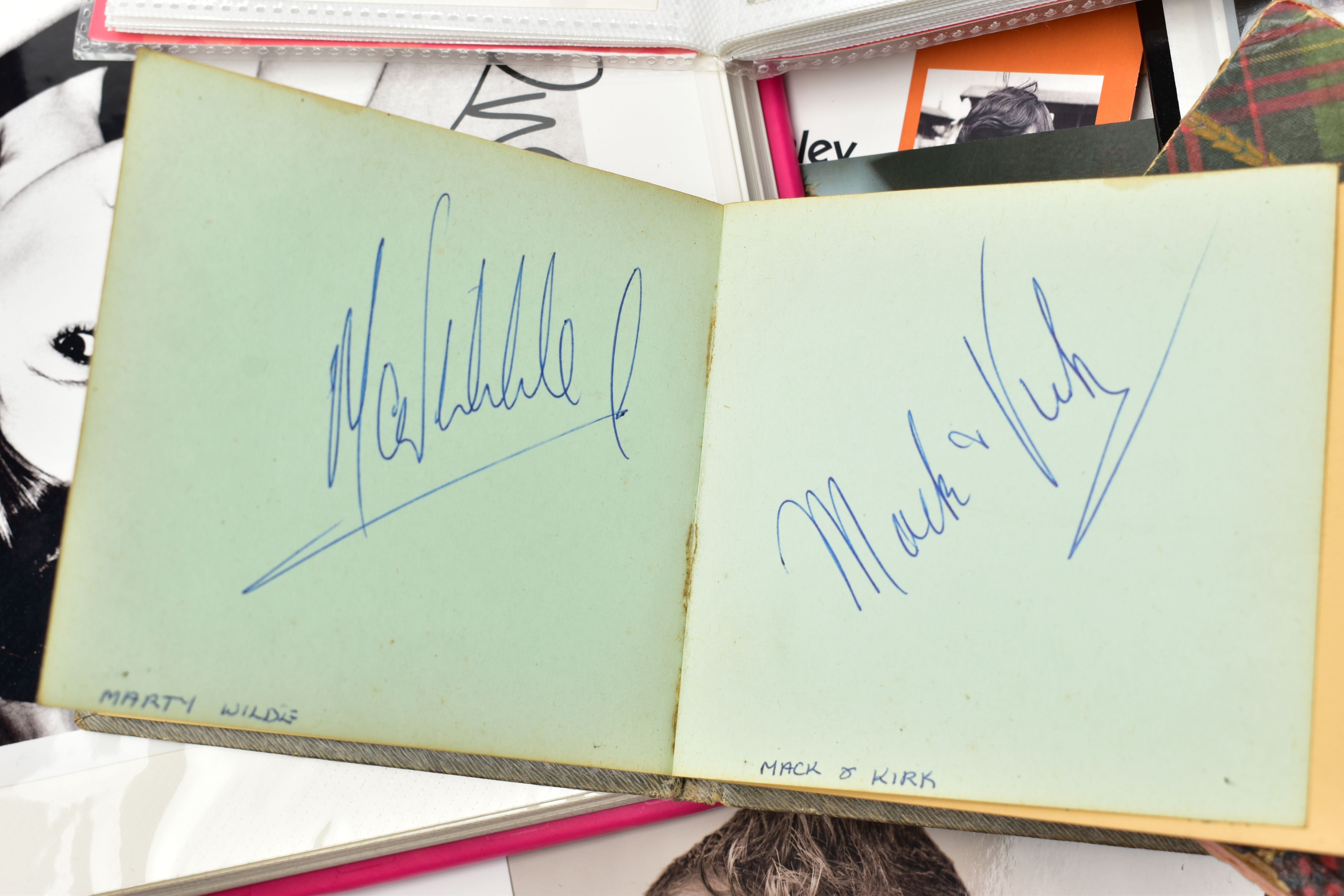 SHOWBIZ AUTOGRAPHS, a large collection of autographs, signed photographs and mixed ephemera from - Image 12 of 48