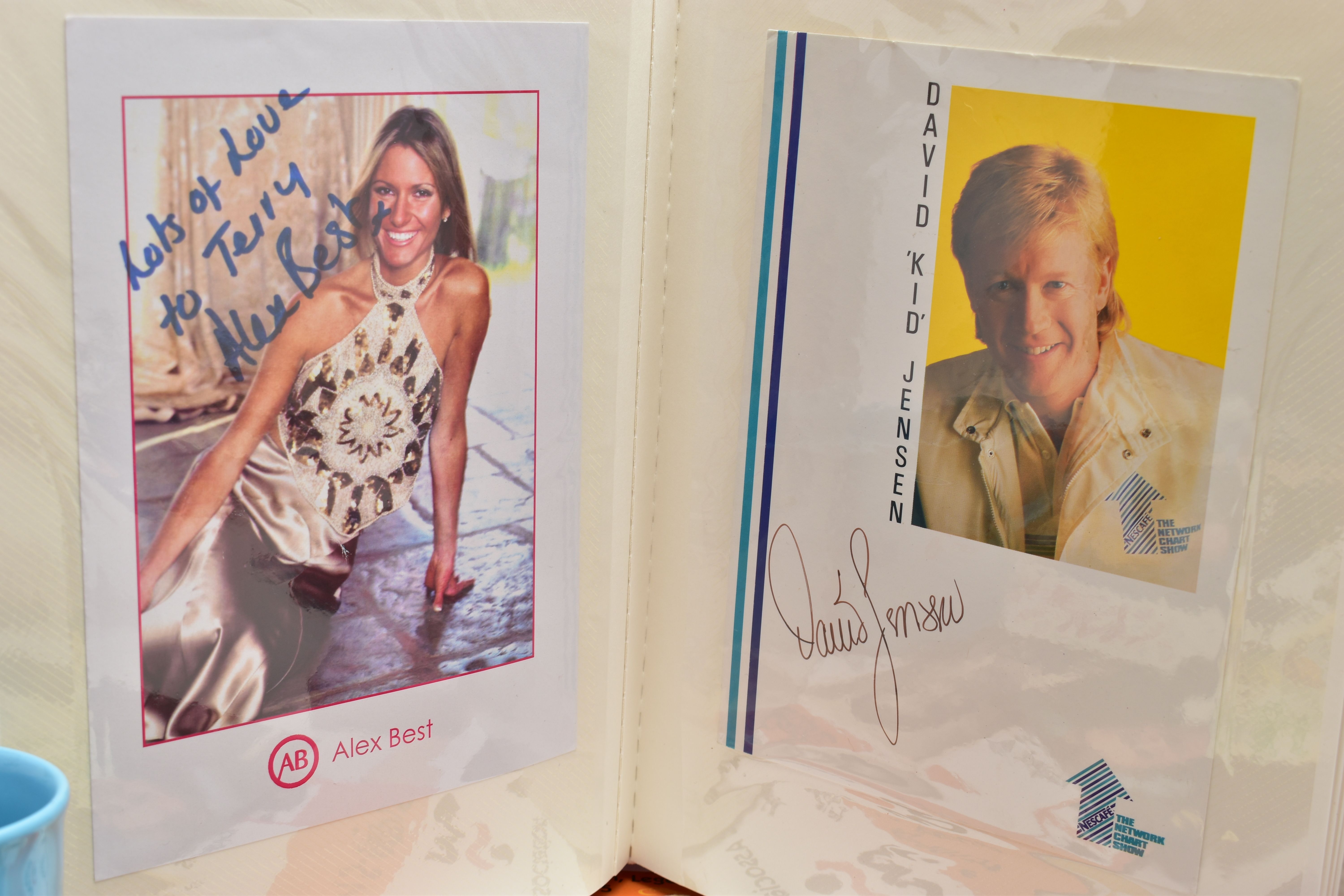 SHOWBIZ AUTOGRAPHS, a large collection of autographs, signed photographs and mixed ephemera from - Image 40 of 48