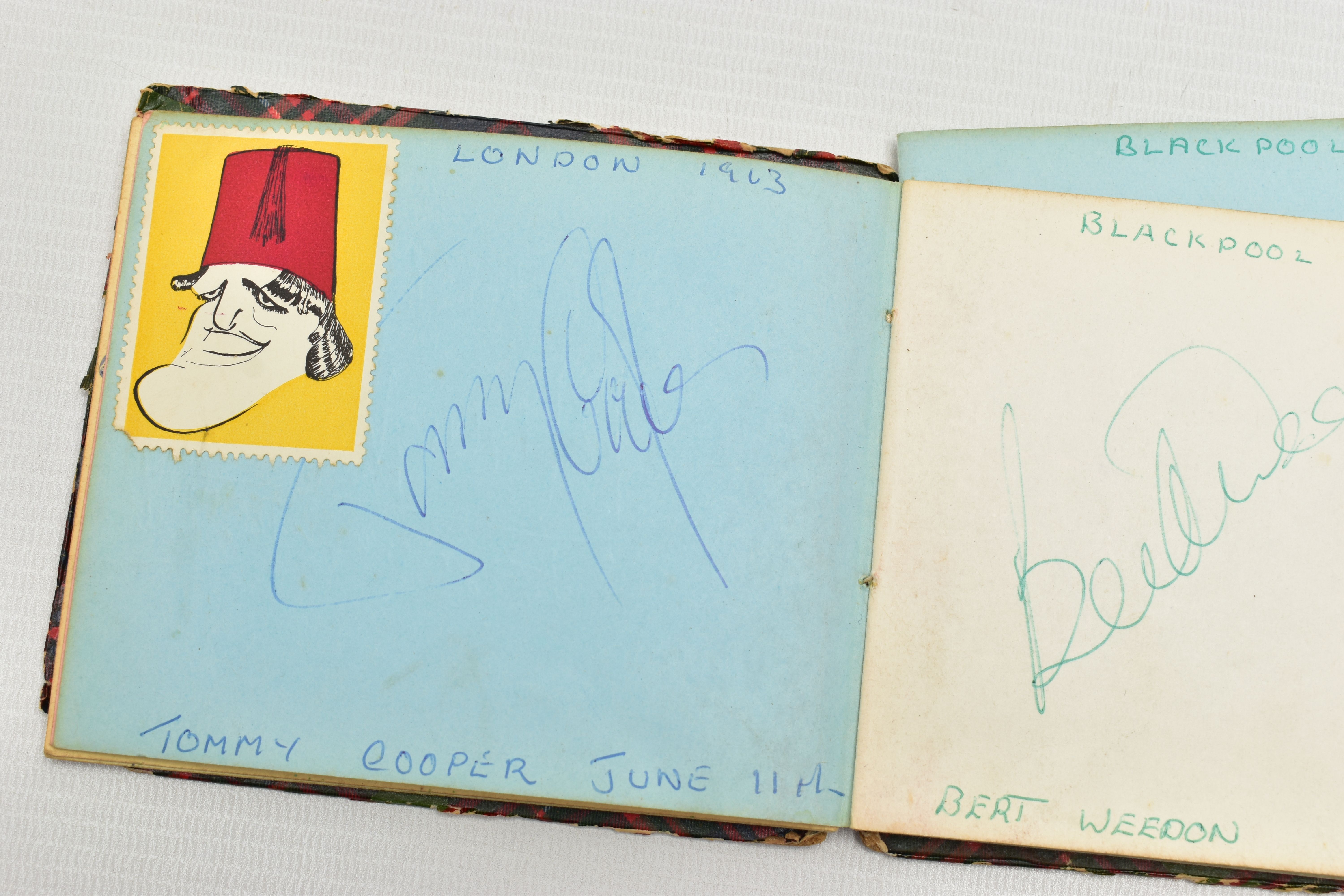 SHOWBIZ AUTOGRAPHS, a large collection of autographs, signed photographs and mixed ephemera from - Image 47 of 48