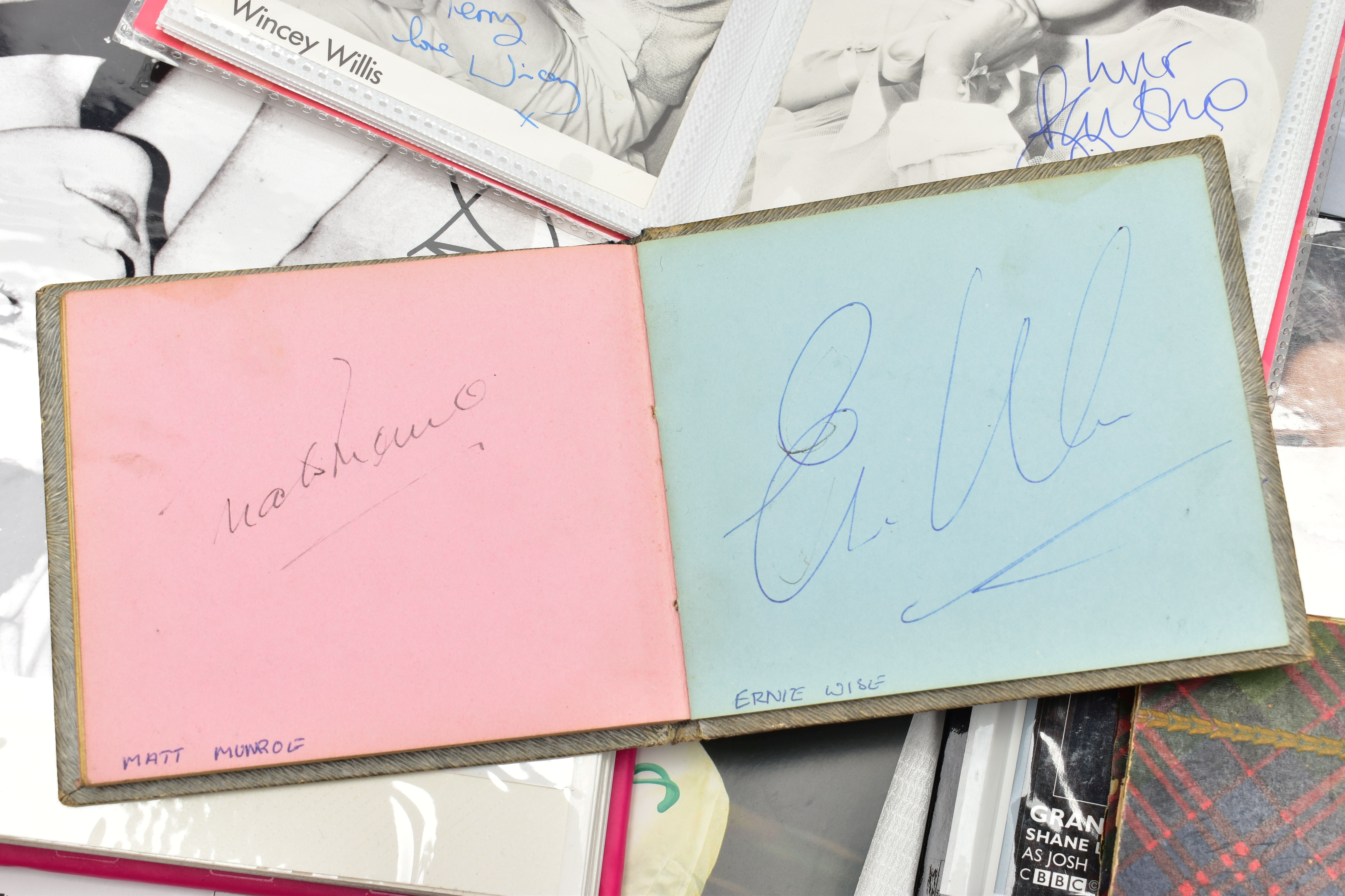 SHOWBIZ AUTOGRAPHS, a large collection of autographs, signed photographs and mixed ephemera from - Image 16 of 48