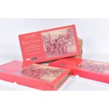 A BRITAINS SCOTS GUARDS BAND OF THE PIPES AND DRUMS 1899 FIGURE SET, No.0214, Limited Edition