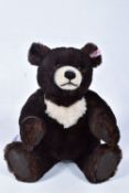 AN UNBOXED STEIFF LIMITED EDITION MOON TED MOHAIR TEDDY BEAR, No.66243, limited edition No.1307 of