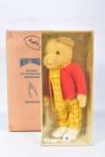 A BOXED MERRYTHOUGHT LIMITED EDITION RUPERT THE BEAR, from c.1992, label to back states No.01081