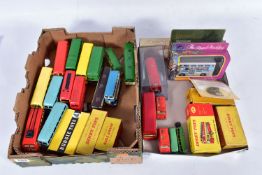 A QUANTITY OF BOXED AND UNBOXED ASSORTED BUS AND COACH MODELS, to include unboxed Wells Brimtoy