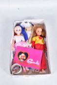 A QUANTITY OF UNBOXED AND ASSORTED SINDY DOLLS, CLOTHING AND ACCESSORIES, one marked 03055X to