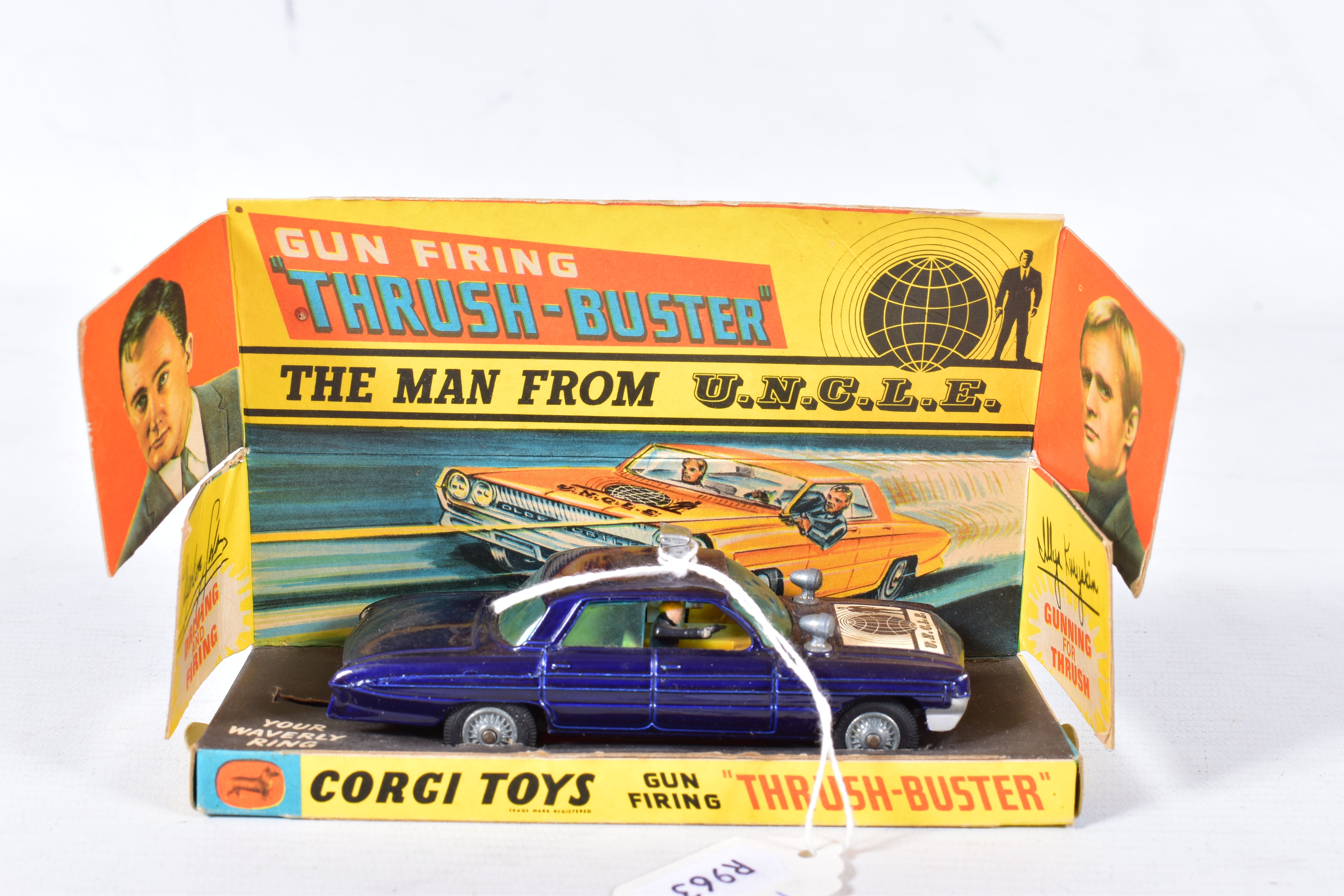 A BOXED CORGI TOYS THE MAN FROM U.N.C.L.E. THRUSHBUSTER OLDSMOBILE SUPER 88, No.497, metallic - Image 2 of 4