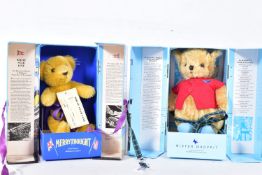 TWO BOXED MERRYTHOUGHT LIMITED EDITION TEDDY BEARS, replica of Donald Campbell's Mister Whoppit,