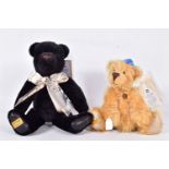 TWO UNBOXED MERRYTHOUGHT LIMITED EDITION TEDDY BEARS, Glump No.ADA13G, golden plush mohair,