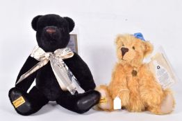 TWO UNBOXED MERRYTHOUGHT LIMITED EDITION TEDDY BEARS, Glump No.ADA13G, golden plush mohair,