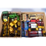A QUANTITY OF UNBOXED AND ASSORTED PLAYWORN DIECAST VEHICLES, to include a quantity of assorted