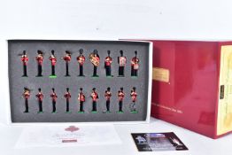 A BRITAINS LIMITED EDITION COLLECTION GRENADIER GUARDS BAND SET, No.43058, Modelzone Exclusive set