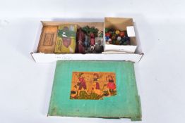 A QUANTITY OF ASSORTED VINTAGE TOYS AND GAMES, to include boxed E.C. Edlin The British Sovereigns