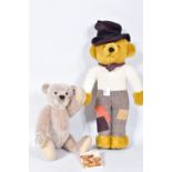 AN UNBOXED STEIFF LIMITED EDITION PERFEKT BEAR, No.662447, champagne plush body, limited edition