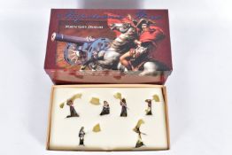 A BOXED BRITAINS NAPOLEONIC WARS NORTH GATE DIORAMA SET, No.00148, together with an extra set of the