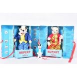 TWO BOXED MERRYTHOUGHT LIMITED EDITION RUPERT AND FRIENDS SOFT TOYS, Rupert Bear, No.2327 of 10000