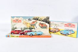 A BOXED CORGI TOYS 1965 MONTE-CARLO RALLY GIFT SET, No.38, complete with three correct cars Mini